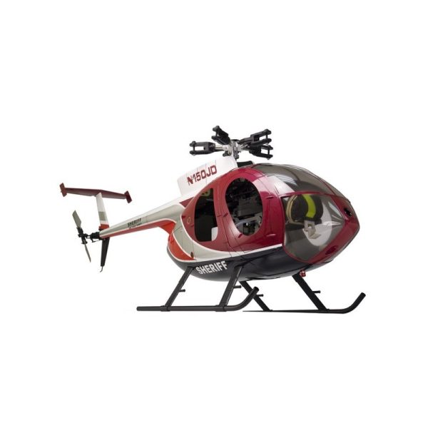 Tout neuf 🧨 Heli-Scale Hughes 500E FUNKEY “SHERIFF” Classe 600 🎁 3