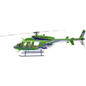 Promo 🧨 Heli-Scale Bell 407 Compactor ” Vert” Classe 700 🤩 14