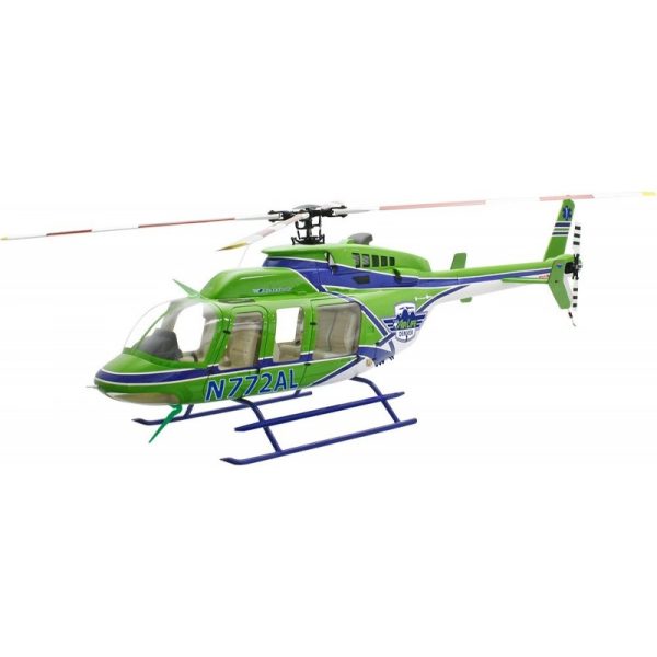 Promo 🧨 Heli-Scale Bell 407 Compactor ” Vert” Classe 700 🤩 1