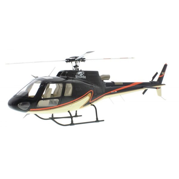 Tout neuf 💯 Heli-Scale AS-350 Compactor “Noir/Orange” Classe 470 😀 1