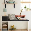 Banc De Lecture + Rangement LIGNE REGLISSE Blanc/gris Foncé – Vertbaudet 11