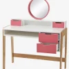 Bureau-coiffeuse Enfant COLORS BLOCS Blanc/rose/bois – Vertbaudet 20