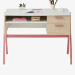 Bureau Enfant Coloriage Rose – Vertbaudet 11