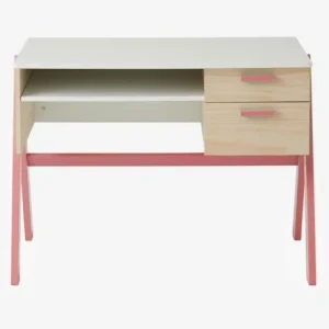 Bureau Enfant Coloriage Rose – Vertbaudet 13