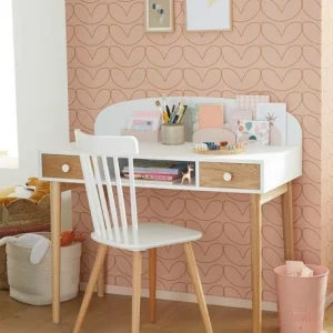 Bureau Enfant LIGNE CONFETTI Blanc – Vertbaudet 12