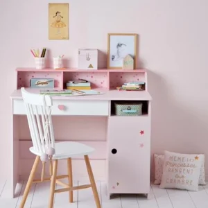 Bureau Enfant LIGNE FEERIE Rose – Vertbaudet 12