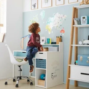 Bureau Enfant LIGNE FUNNY Bleu – Vertbaudet 18