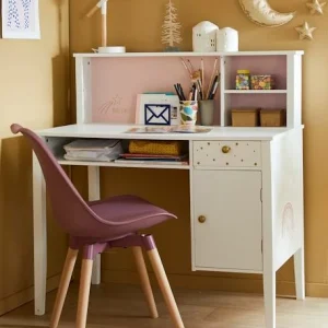 Bureau Enfant MAKE A WISH Blanc Clair Uni Avec Decor – Vertbaudet 12