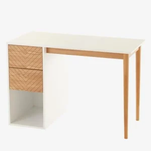 Bureau Ligne CHEVRONS Blanc/bois – Vertbaudet 12