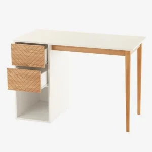 Bureau Ligne CHEVRONS Blanc/bois – Vertbaudet 14