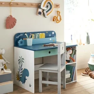 Bureau Maternelle ROAAR Blanc Moyen Uni Avec Decor – Vertbaudet 10