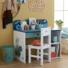 Bureau Maternelle ROAAR Blanc Moyen Uni Avec Decor – Vertbaudet 22