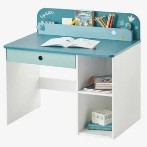 Bureau Maternelle ROAAR Blanc Moyen Uni Avec Decor – Vertbaudet 14