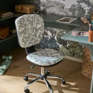 Chaise De Bureau à Roulettes Hanoï Imprimé Feuille – Vertbaudet 18