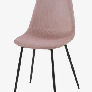 Chaise Enfant En Velours Côtelé Soft Rose – Vertbaudet 14