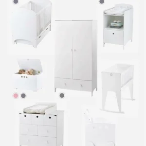 Coffre De Rangement Avec Roulettes LIGNE SIRIUS Blanc – Vertbaudet 15