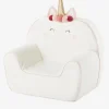 Fauteuil En Mousse Personnalisable Licorne Blanc – Vertbaudet 22