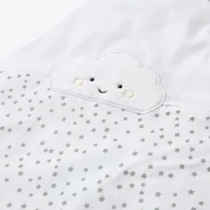 Gigoteuse Sans Manches NUAGE BLANC Blanc / Gris – Vertbaudet 9