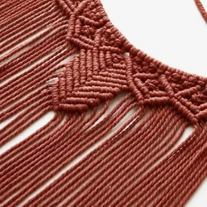 Grand Attrape-rêves Lune En Macramé Terracotta – Vertbaudet 11