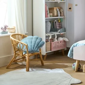 Grand Tapis En Fourrure Coquillage SOUS L’OCÉAN Ecru – Vertbaudet 14