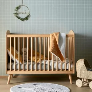 Lit Bébé LIGNE CONFETTI NATURE Marron – Vertbaudet 18