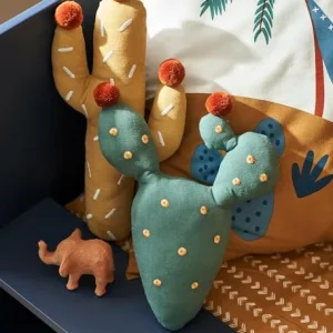 Lot De 2 Coussins Cactus WILD SAHARA Vert / Jaune – Vertbaudet 15