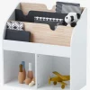 Meuble De Rangement 2 Cases + étagère-bibliothèque LIGNE SCHOOL Blanc – Vertbaudet 20