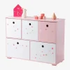 Meuble De Rangement 5 Bacs LIGNE FEERIE Rose étoiles – Vertbaudet 19