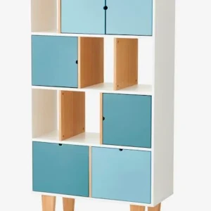 Meuble De Rangement Enfant LIGNE OSLO Blanc/bleu/bois – Vertbaudet 10