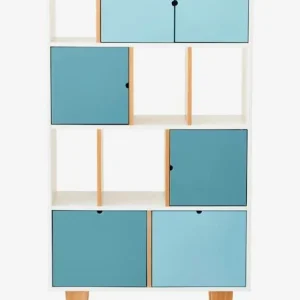 Meuble De Rangement Enfant LIGNE OSLO Blanc/bleu/bois – Vertbaudet 14