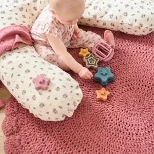 Tapis Crochet Vieux Rose – Vertbaudet 11