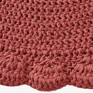 Tapis Crochet Vieux Rose – Vertbaudet 13