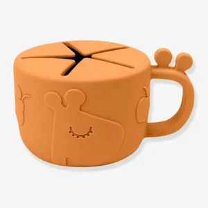 Tasse à Goûter DONE BY DEER Peekaboo Raffi En Silicone Vert – Done By Deer 10
