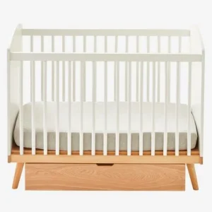 Tiroir De Rangement Lit Bébé LIGNE CONFETTI Blanc Clair Bicolor/multicolor – Vertbaudet 11