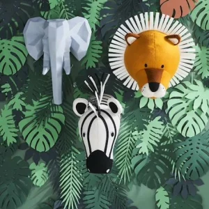 Trophée Mural éléphant Lumineux Gris – Vertbaudet 18